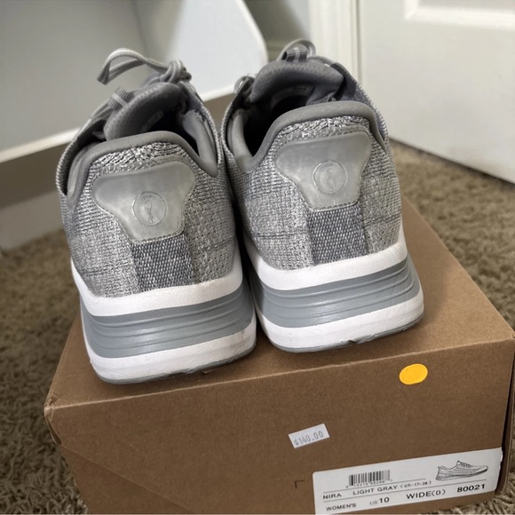 OrthoFeet Women’s Nira Light Gray Sneakers Shoes Size 10 D WIDE - Picture 5 of 10